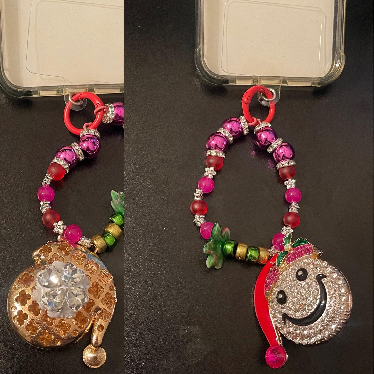 Small Beaded Phone Chains/Keychains