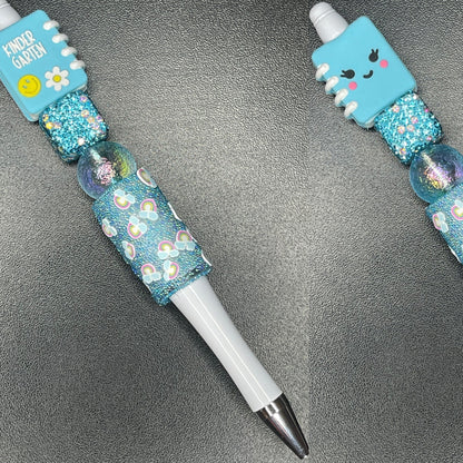 Half Rhinestone Beaded Pens