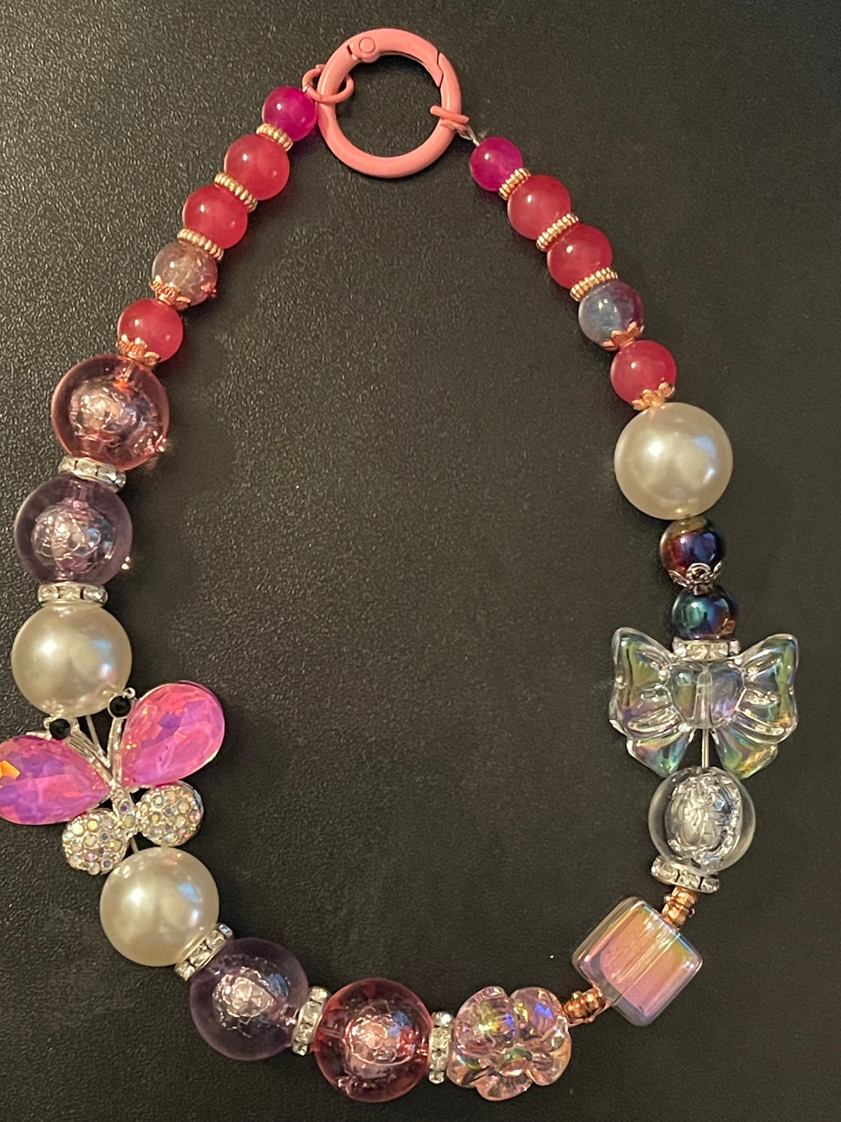 Beaded Car Chains for Rearview Mirror
