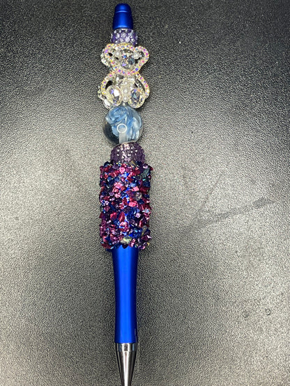 Half Rhinestone Beaded Pens