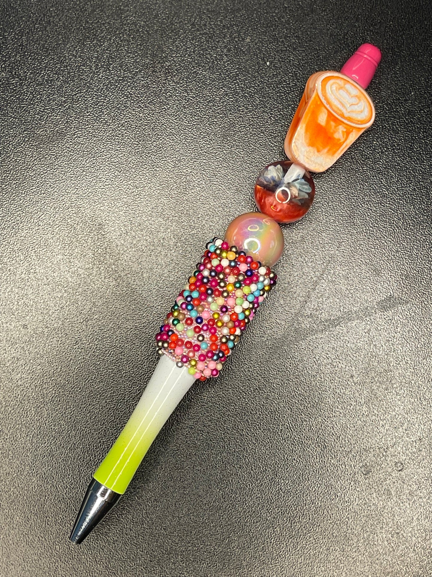 Half Rhinestone Beaded Pens