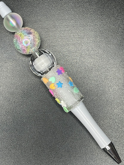 Half Rhinestone Beaded Pens