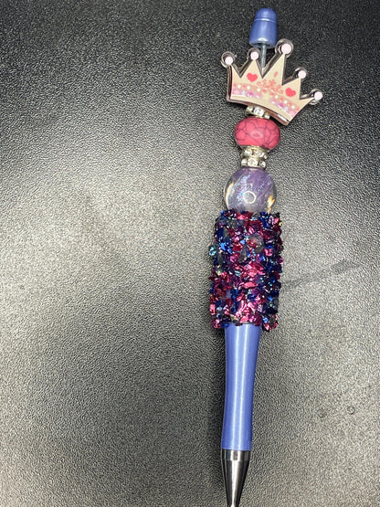 Half Rhinestone Beaded Pens