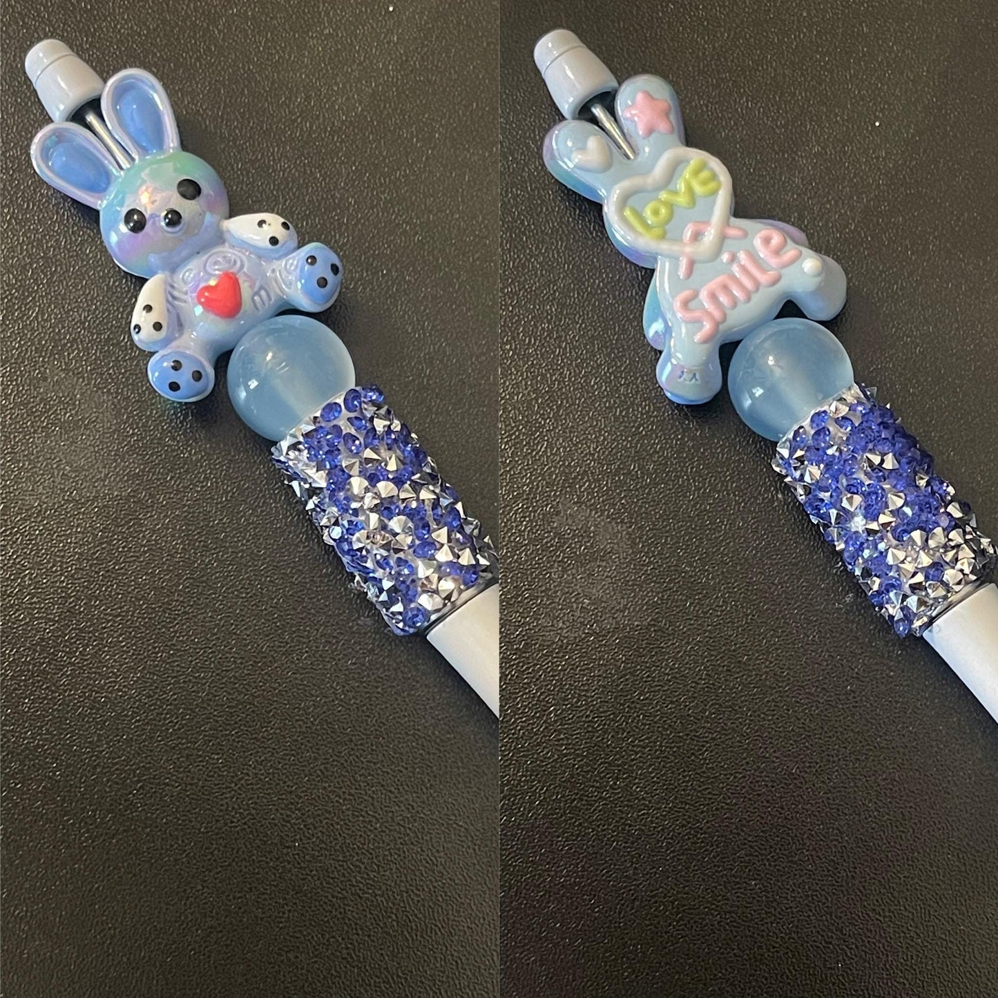 Half Rhinestone Beaded Pens