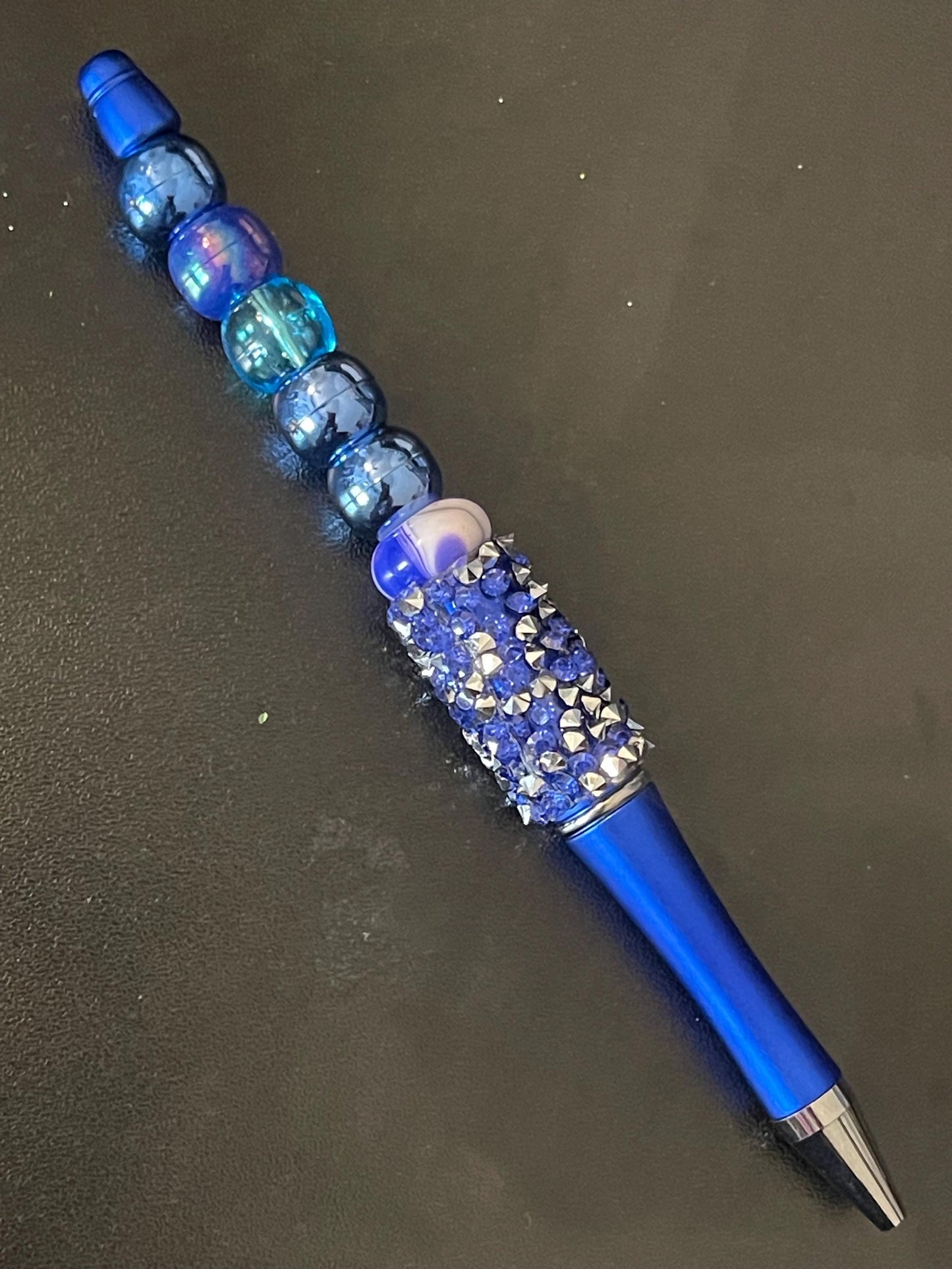 Half Rhinestone Beaded Pens