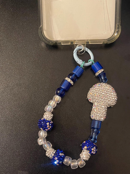 Small Beaded Phone Chains/Keychains