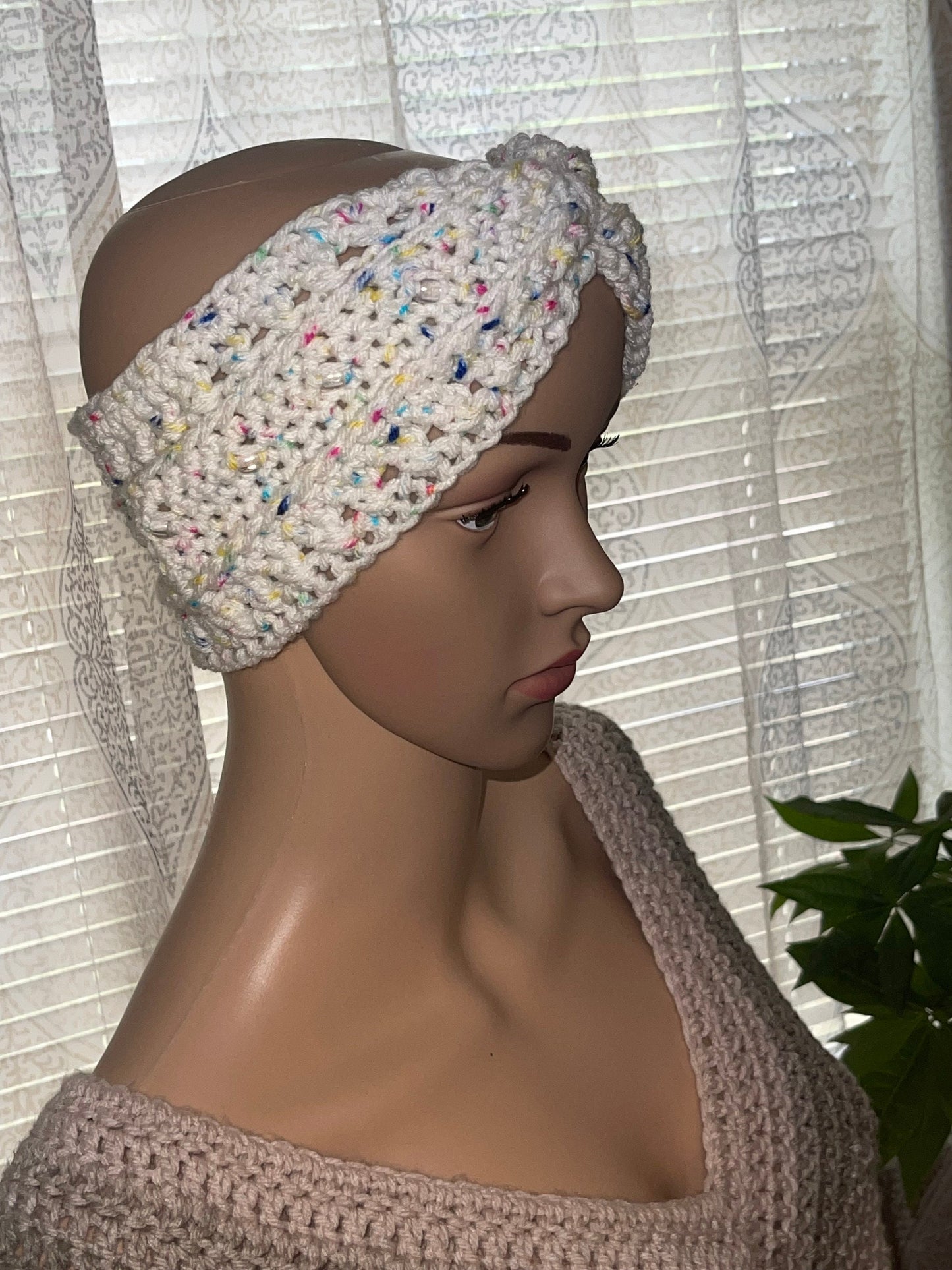 Beaded Headband/Ear Warmer