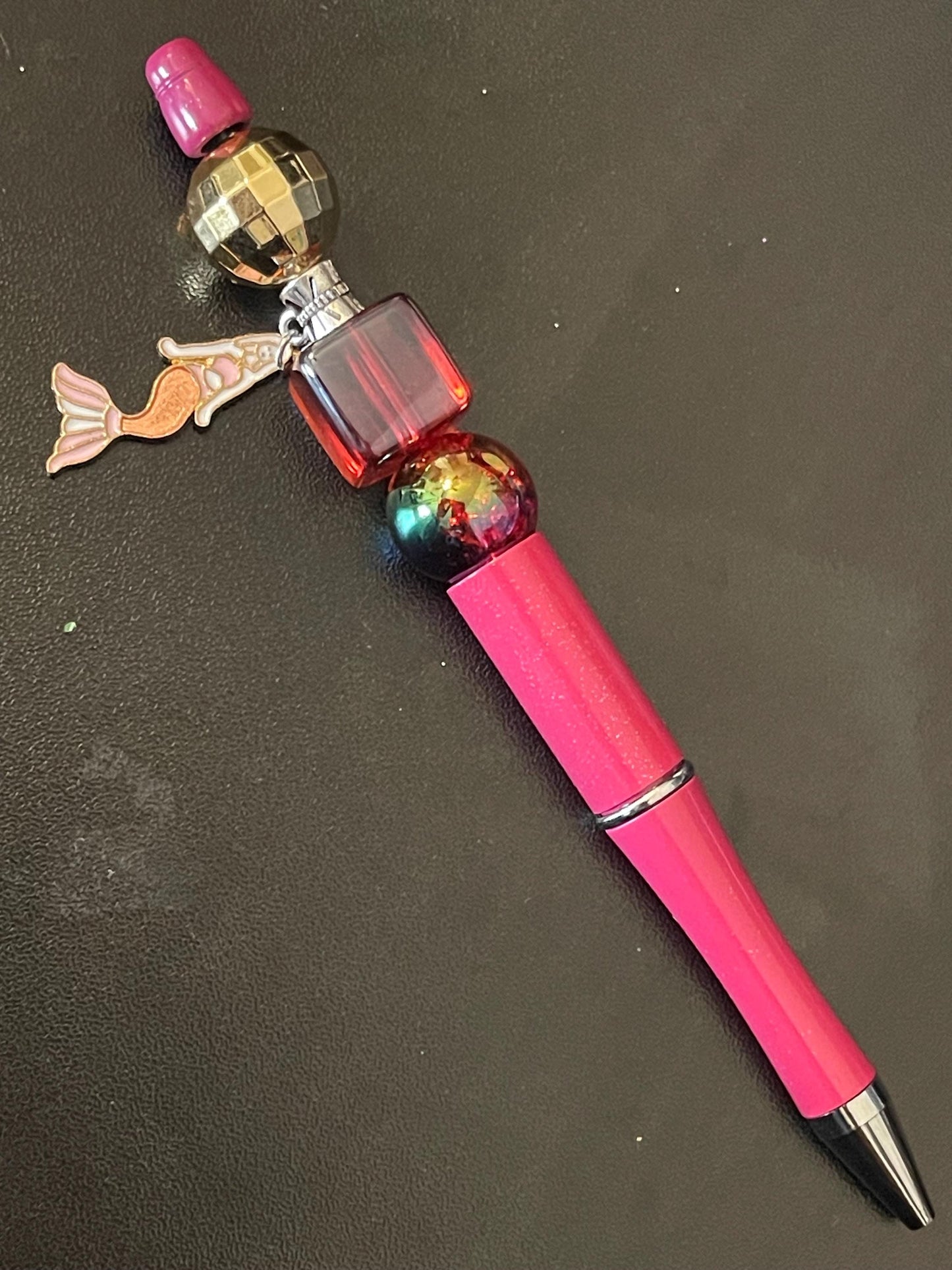 Pink Beaded Pens