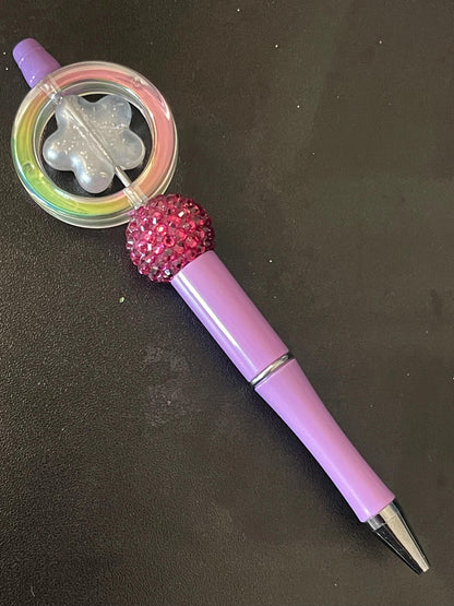 Pink Beaded Pens