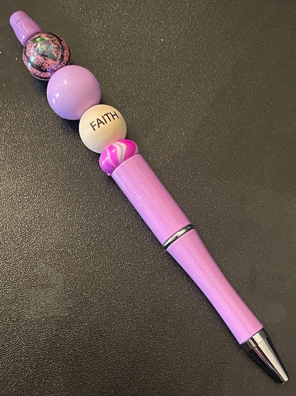 Pink Beaded Pens