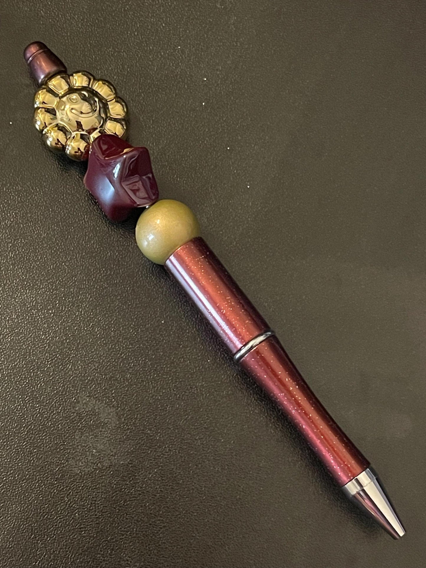 Red Beaded Pens