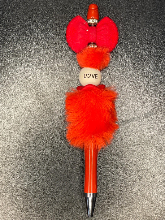 Fluff Beaded Pens