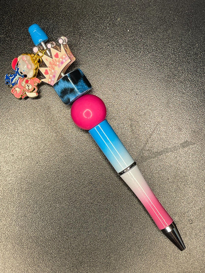 Multicolored Beaded Pens