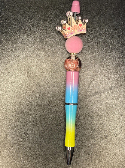 Multicolored Beaded Pens