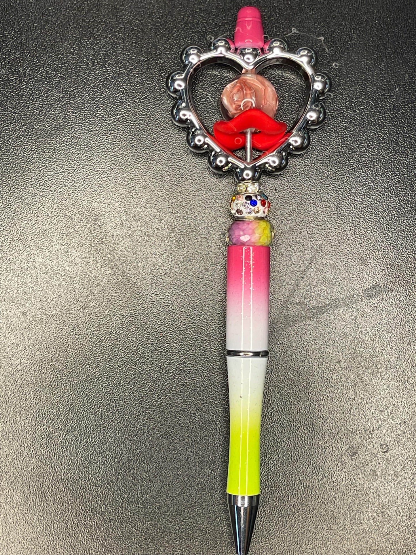Multicolored Beaded Pens