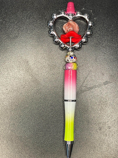 Multicolored Beaded Pens