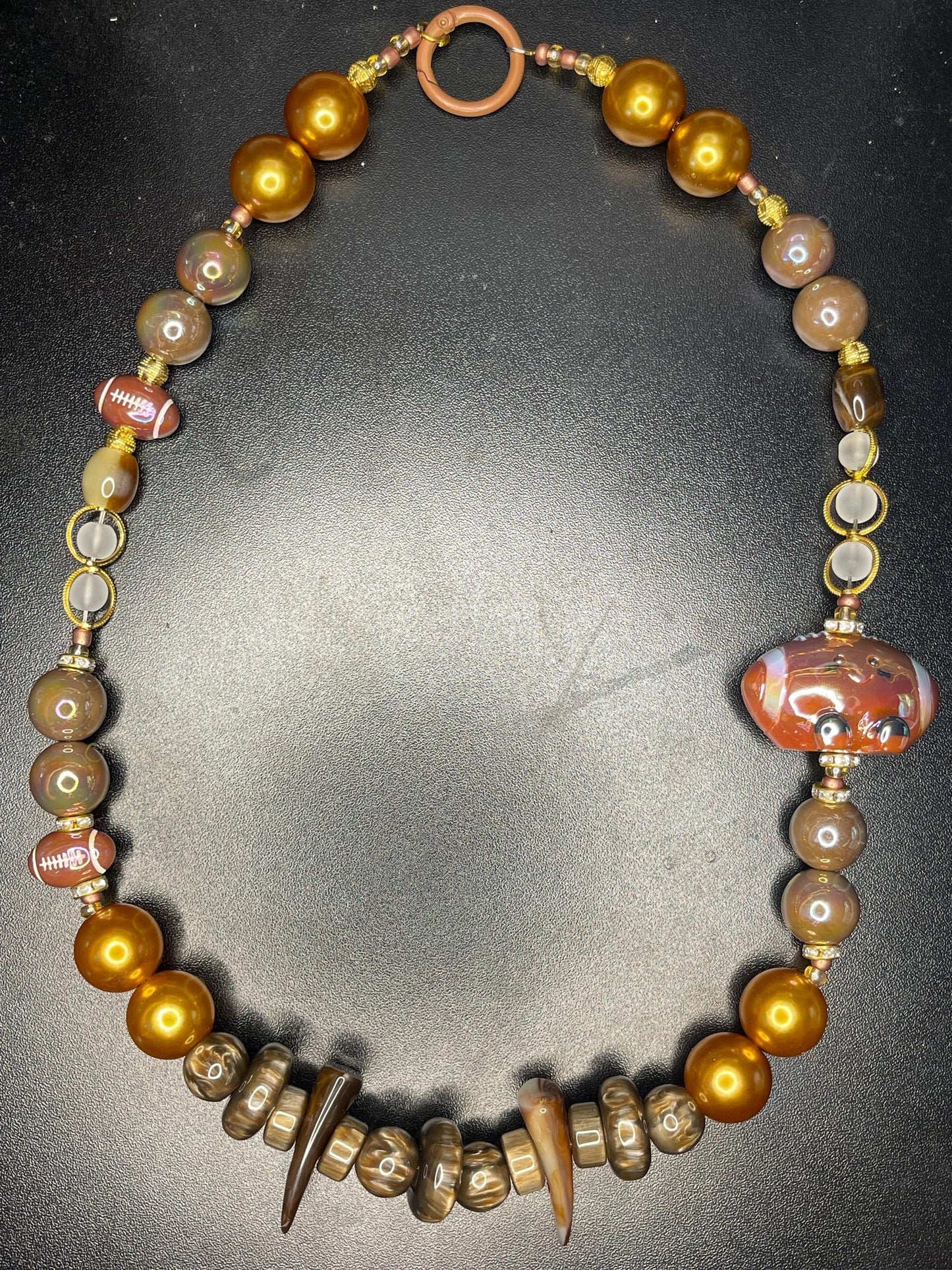 Beaded Carchains for Rearview Mirror