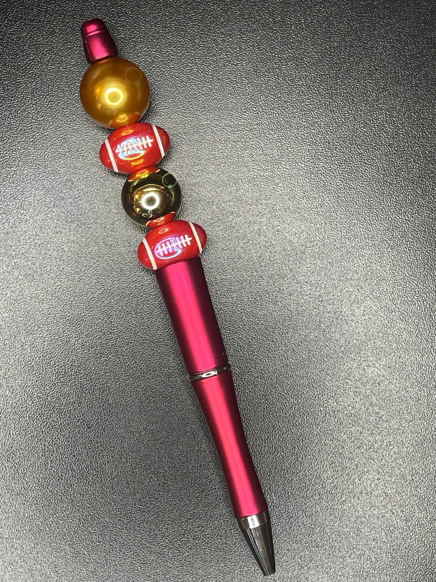 Red Beaded Pens