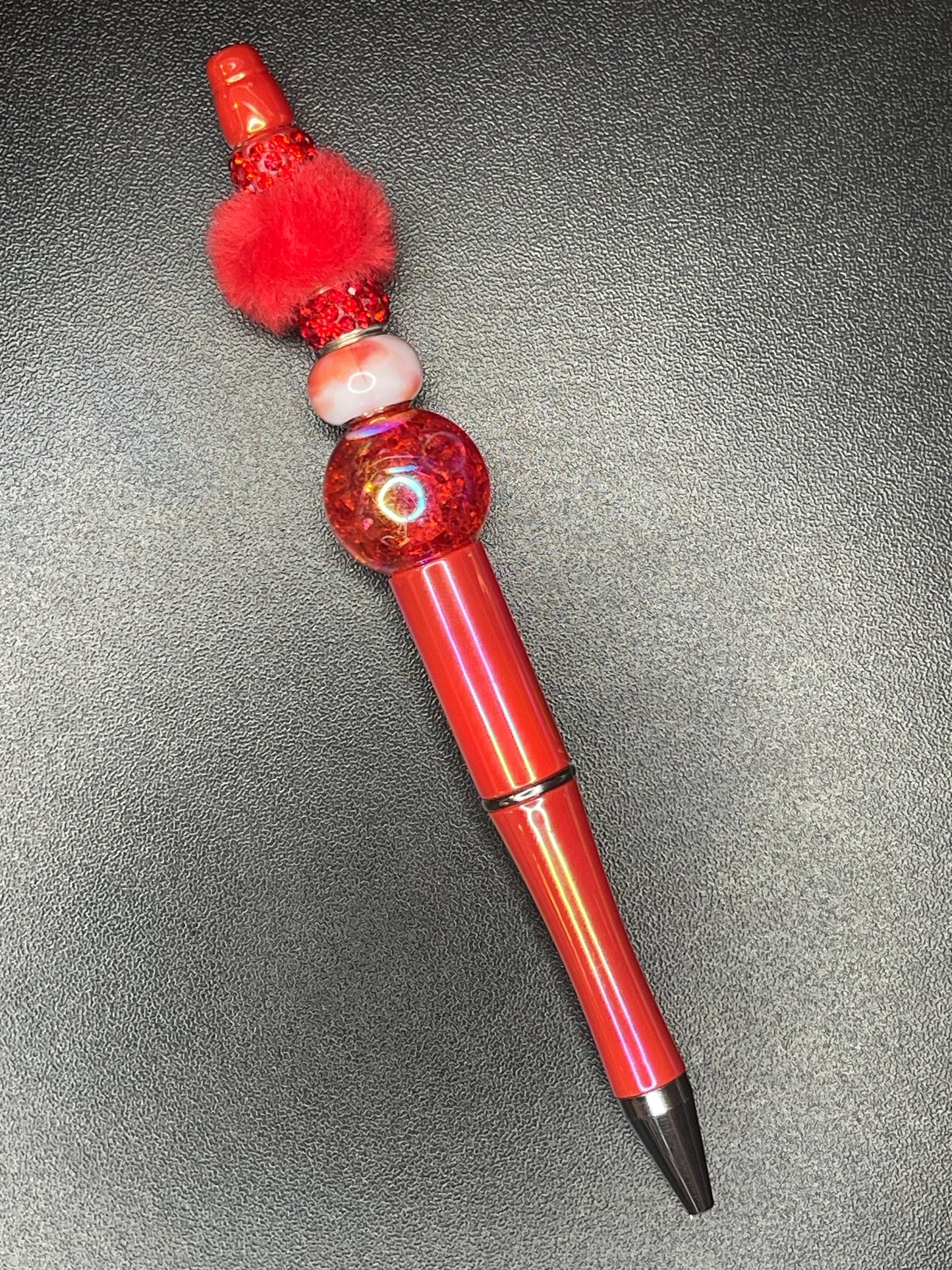 Red Beaded Pens