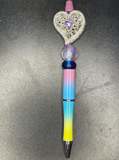 Multicolored Beaded Pens
