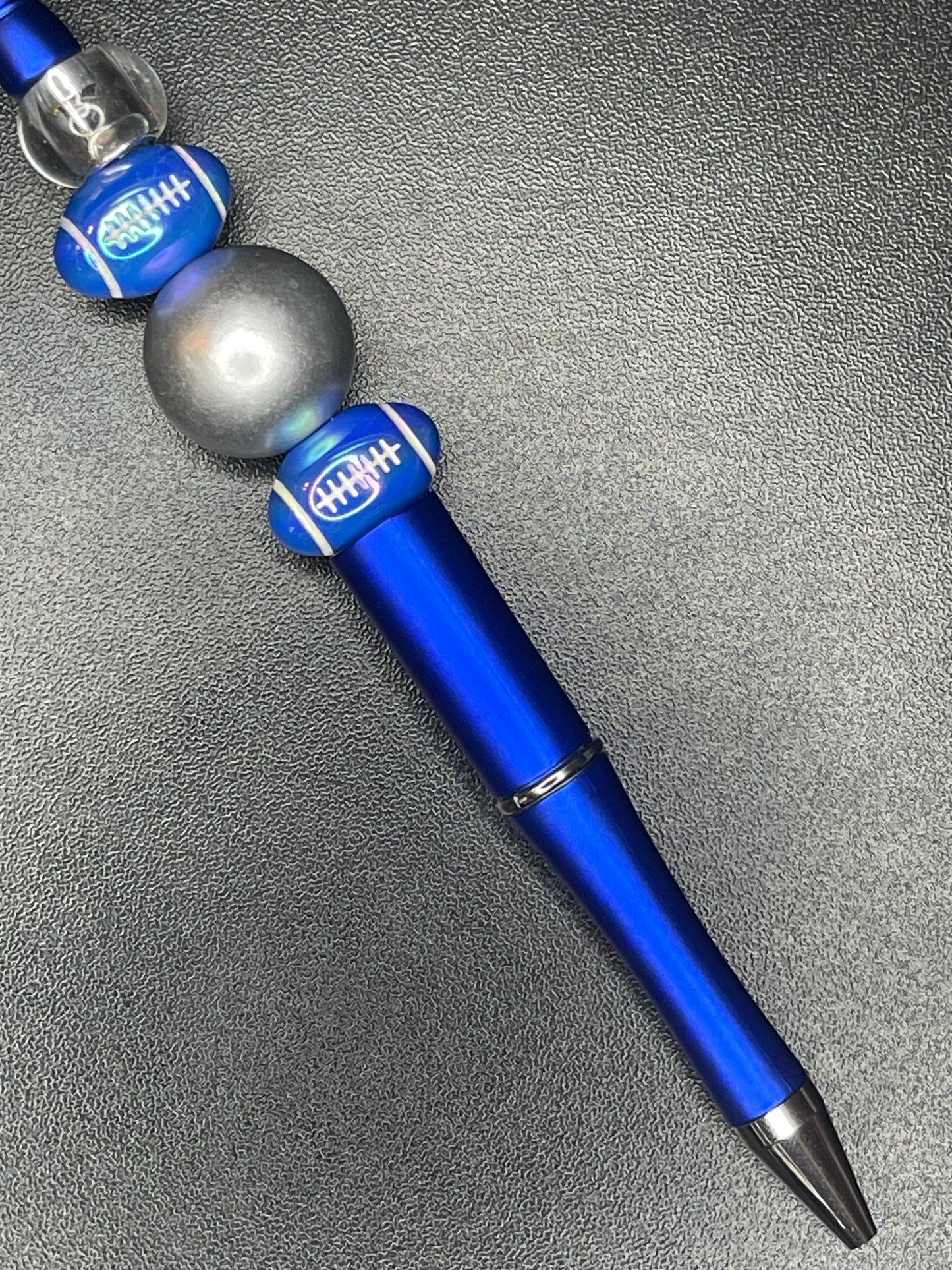 Blue Beaded Pens