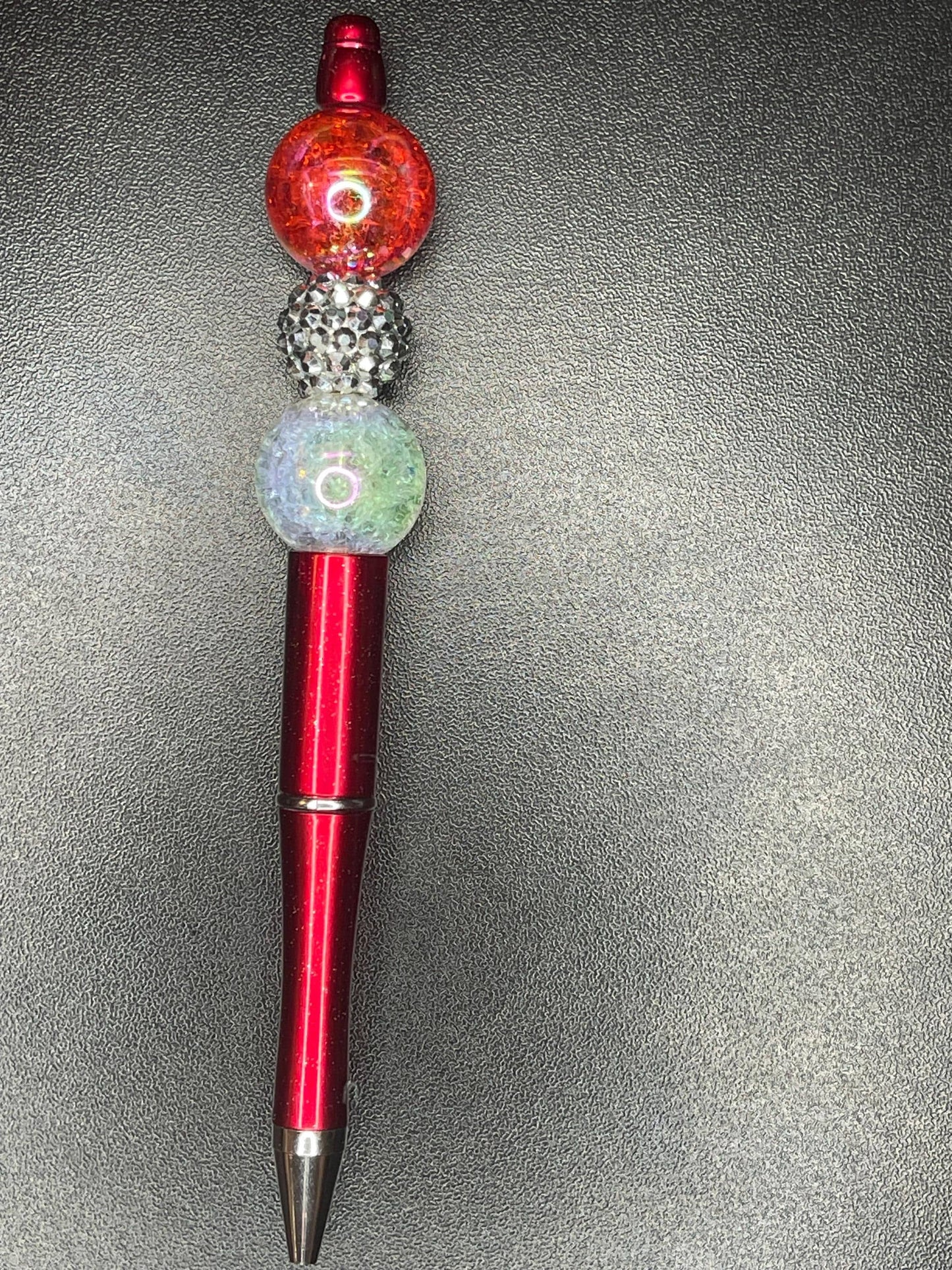 Red Beaded Pens