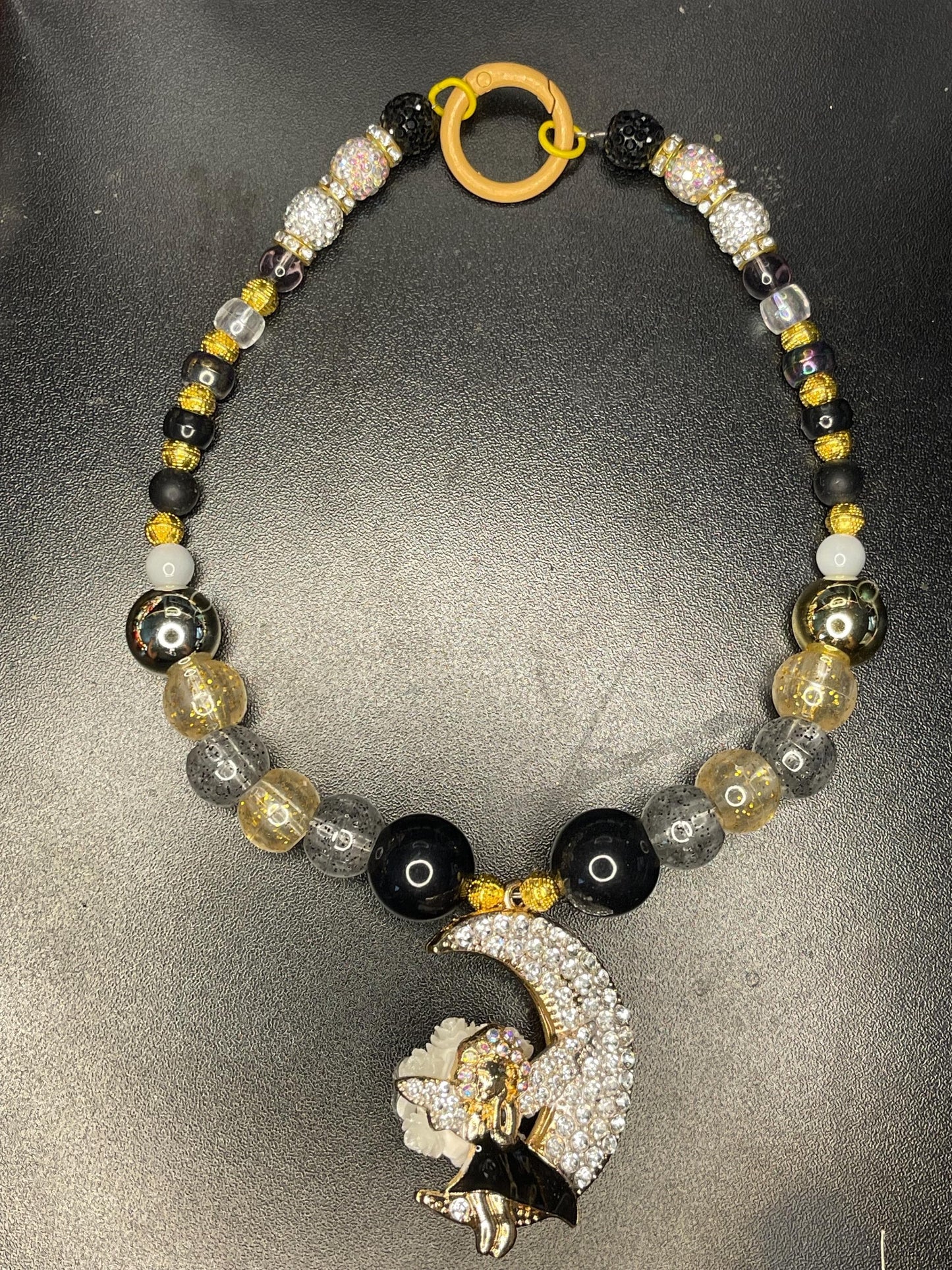Beaded Carchains for Rearview Mirror