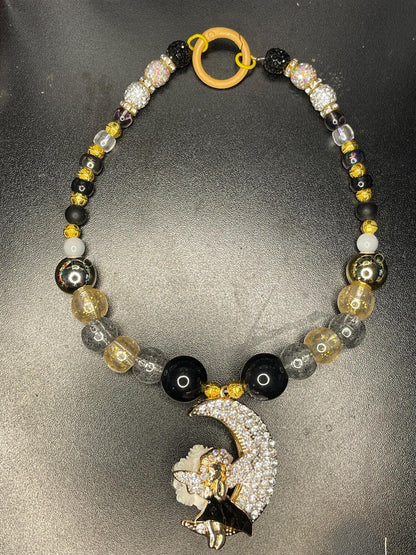Beaded Carchains for Rearview Mirror