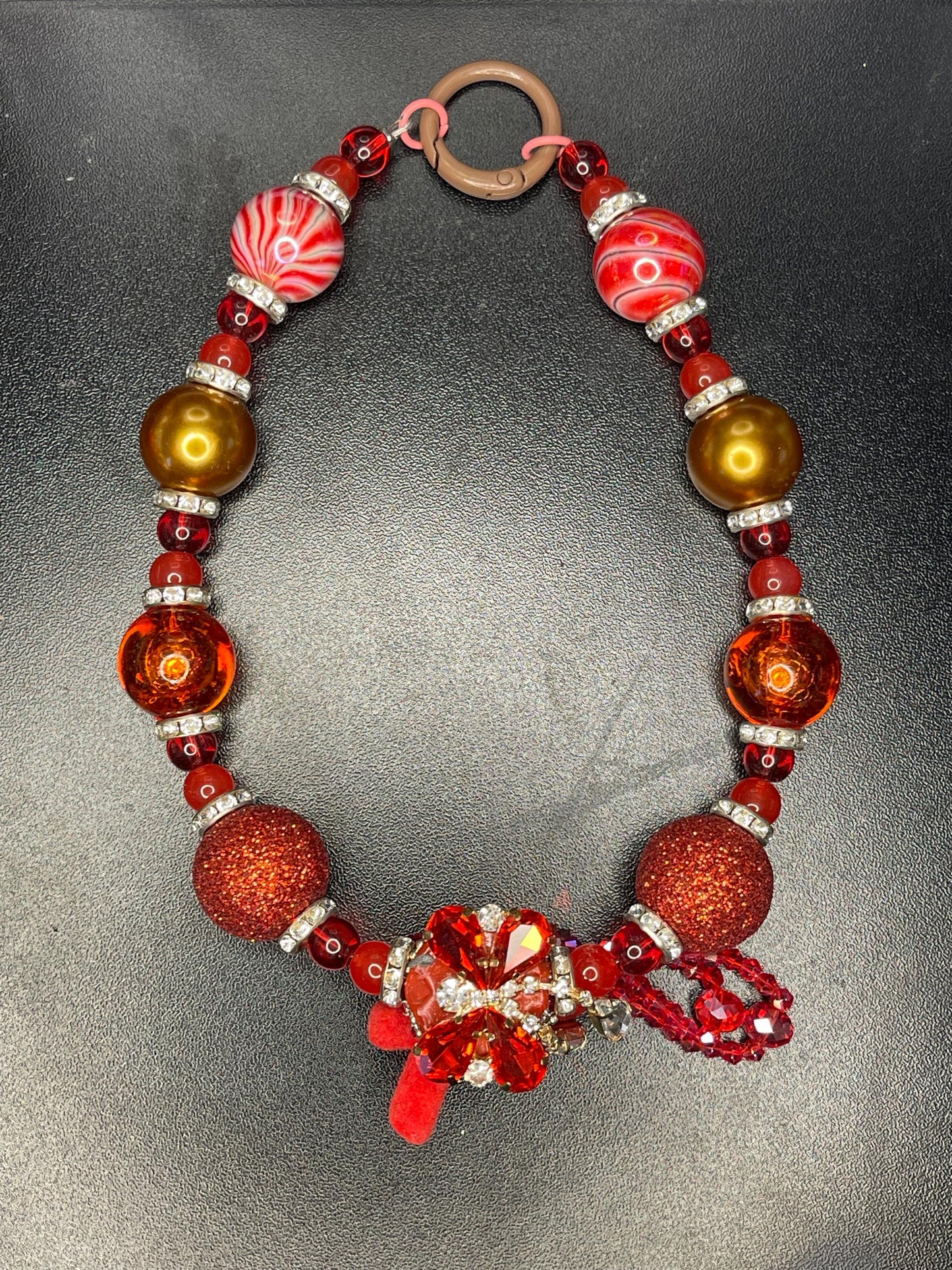 Beaded Carchains for Rearview Mirror