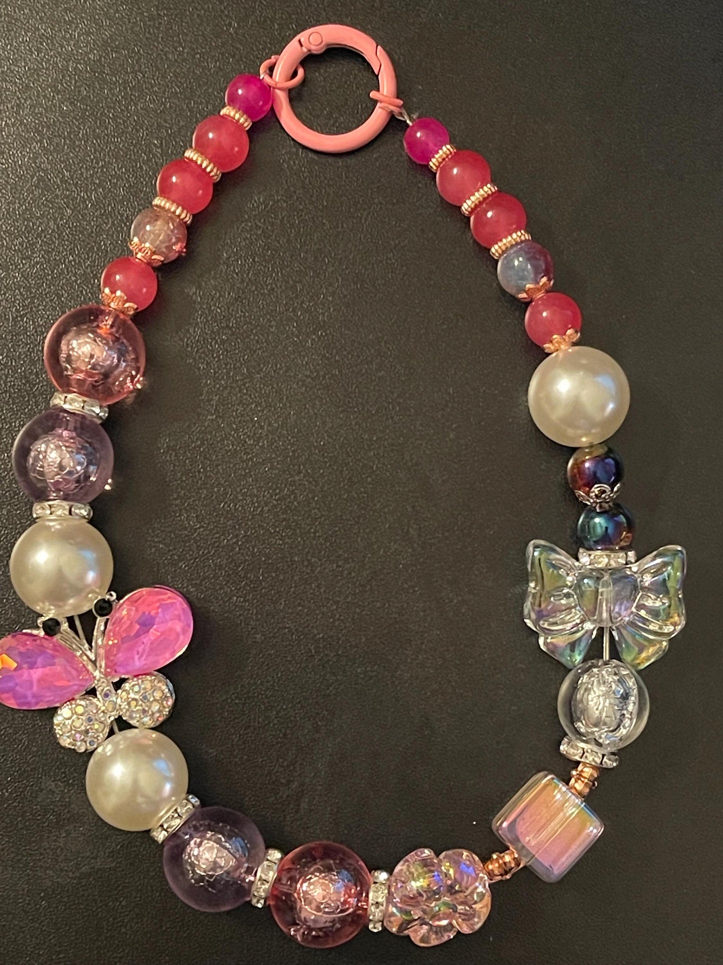 Beaded Carchains for Rearview Mirror